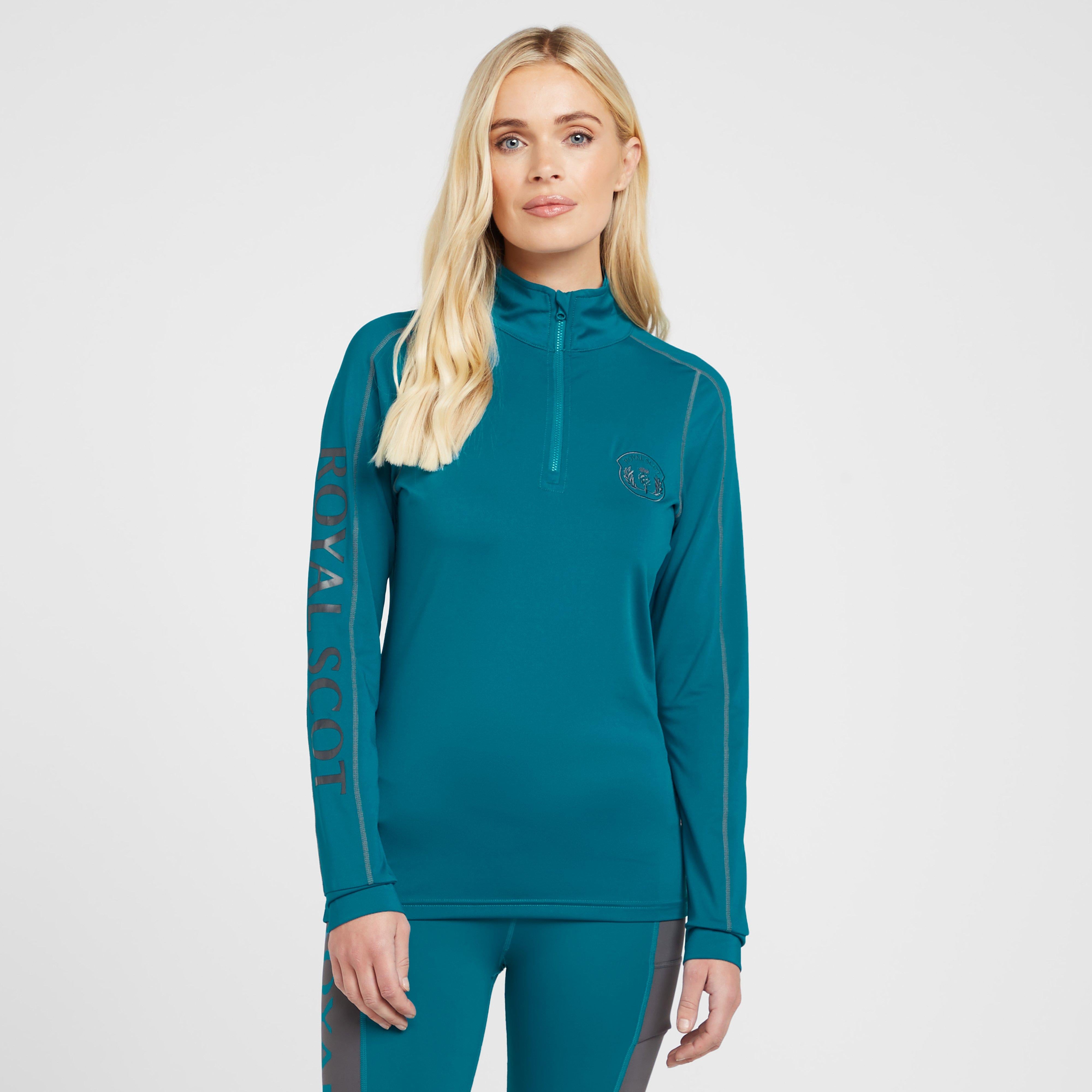 Women's Gracie Long Sleeve Base Layer Ocean Depths/Grey
