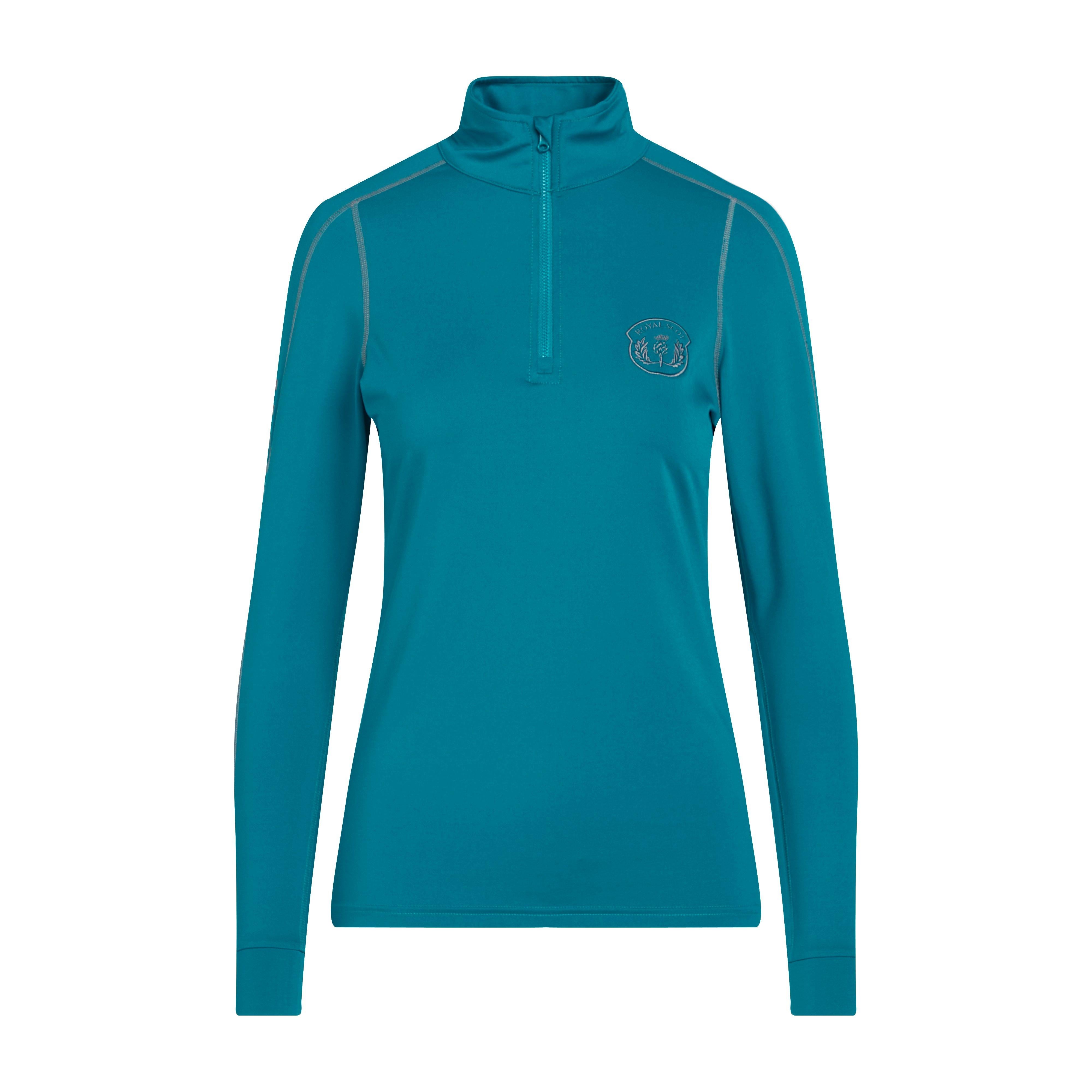 Women's Gracie Long Sleeve Base Layer Ocean Depths/Grey