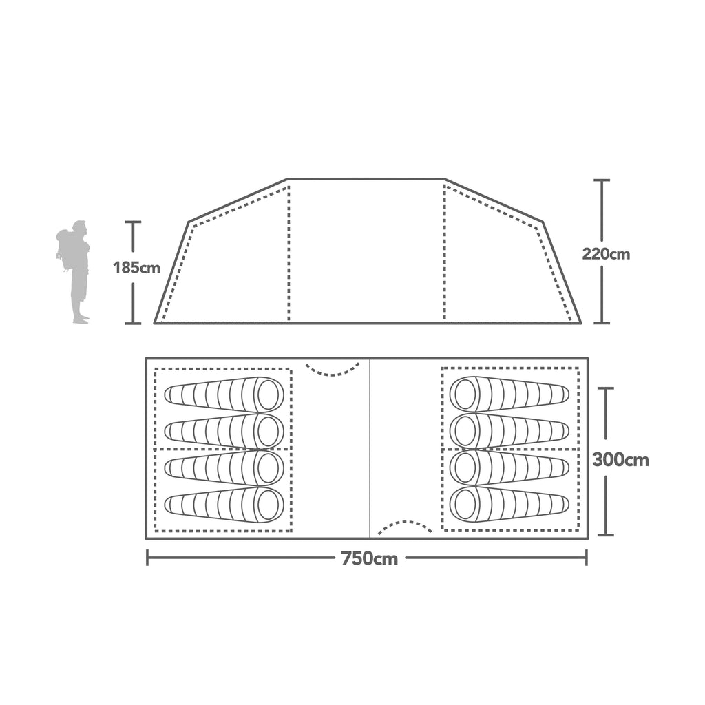 Air 800 Nightfall® Tent