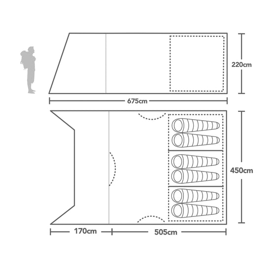 600XL Nightfall® Air Tent