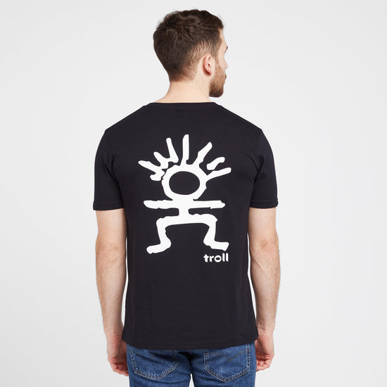 Men’s Back Logo T-Shirt in Black