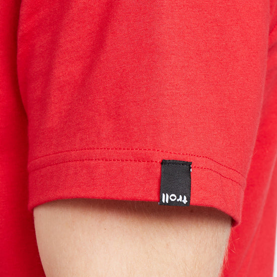 Men’s Front Logo Tee in Red