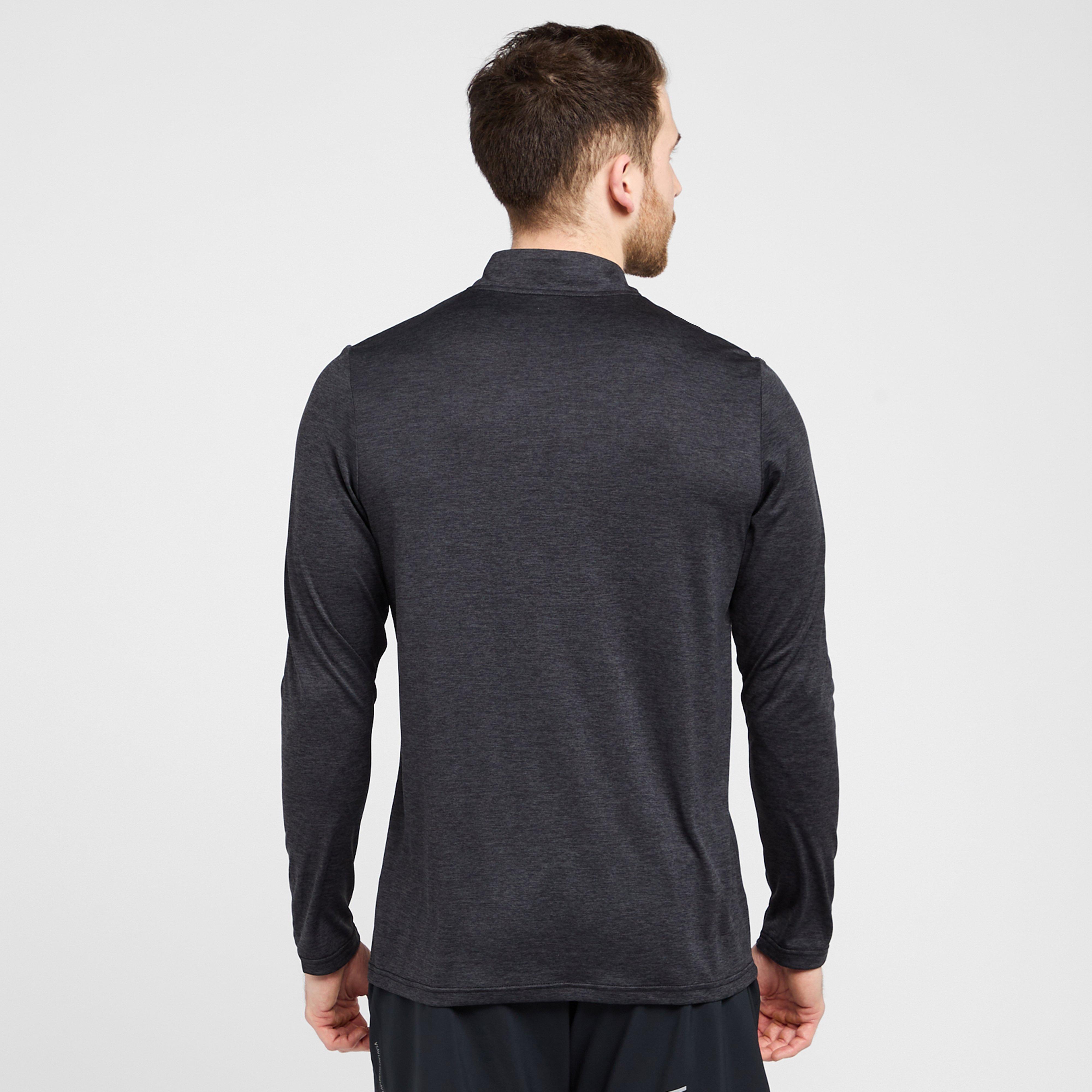 Men’s Long Sleeved Zipped Active T-Shirt
