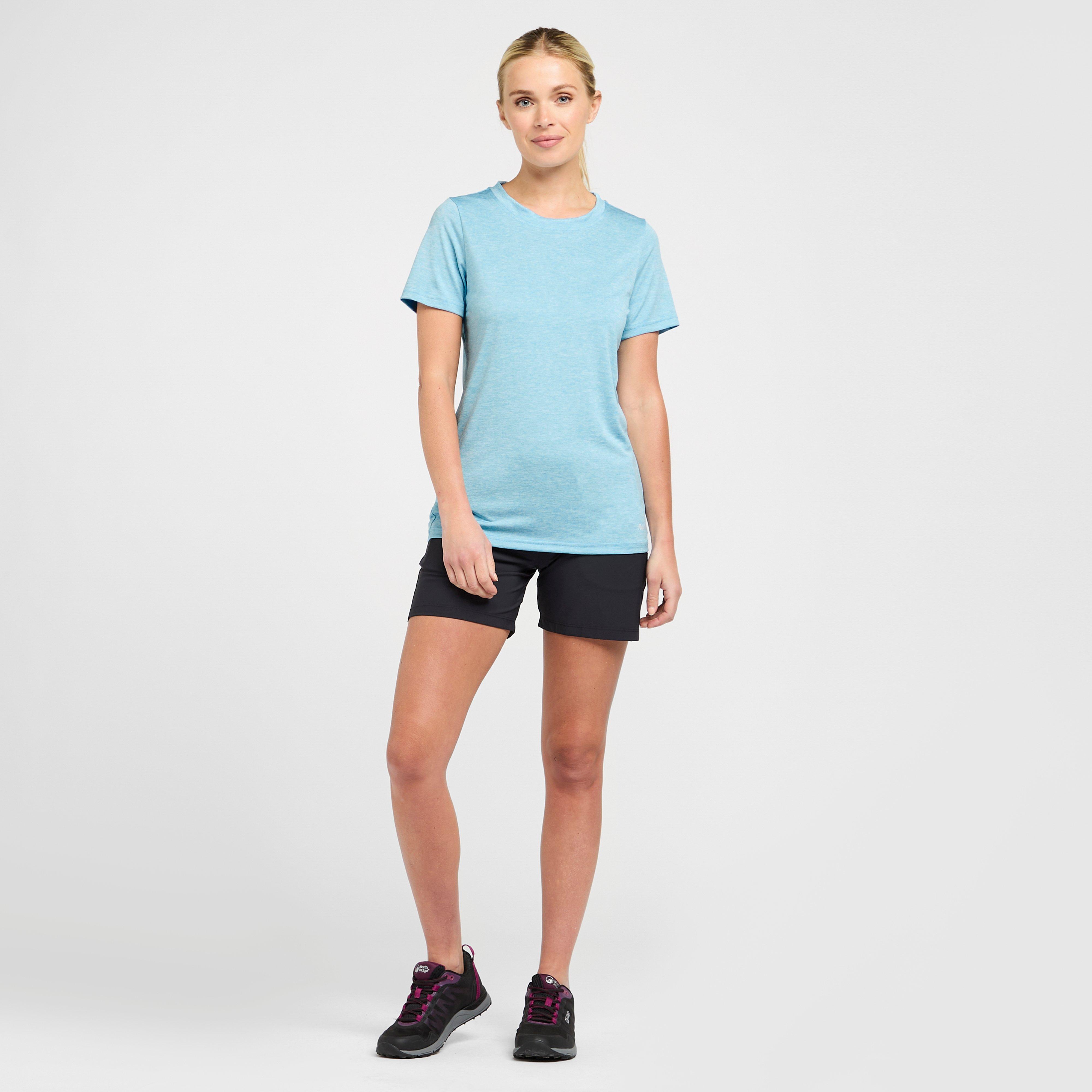 Womens Active Short Sleeve T-Shirt Blue