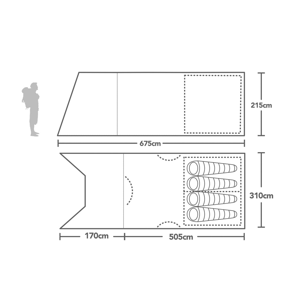 Air 400 XL Nightfall® Limited Edition Tent
