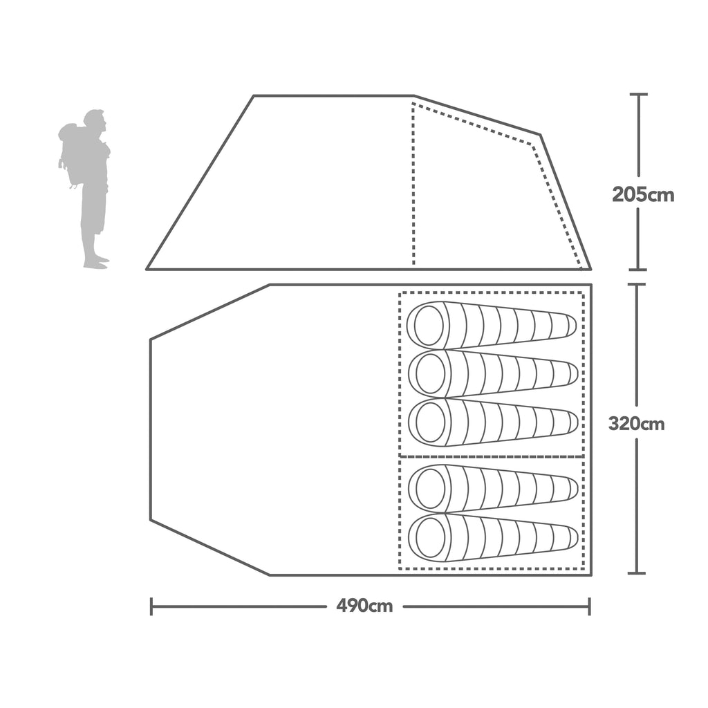 Adhara 500 Nightfall® Tent