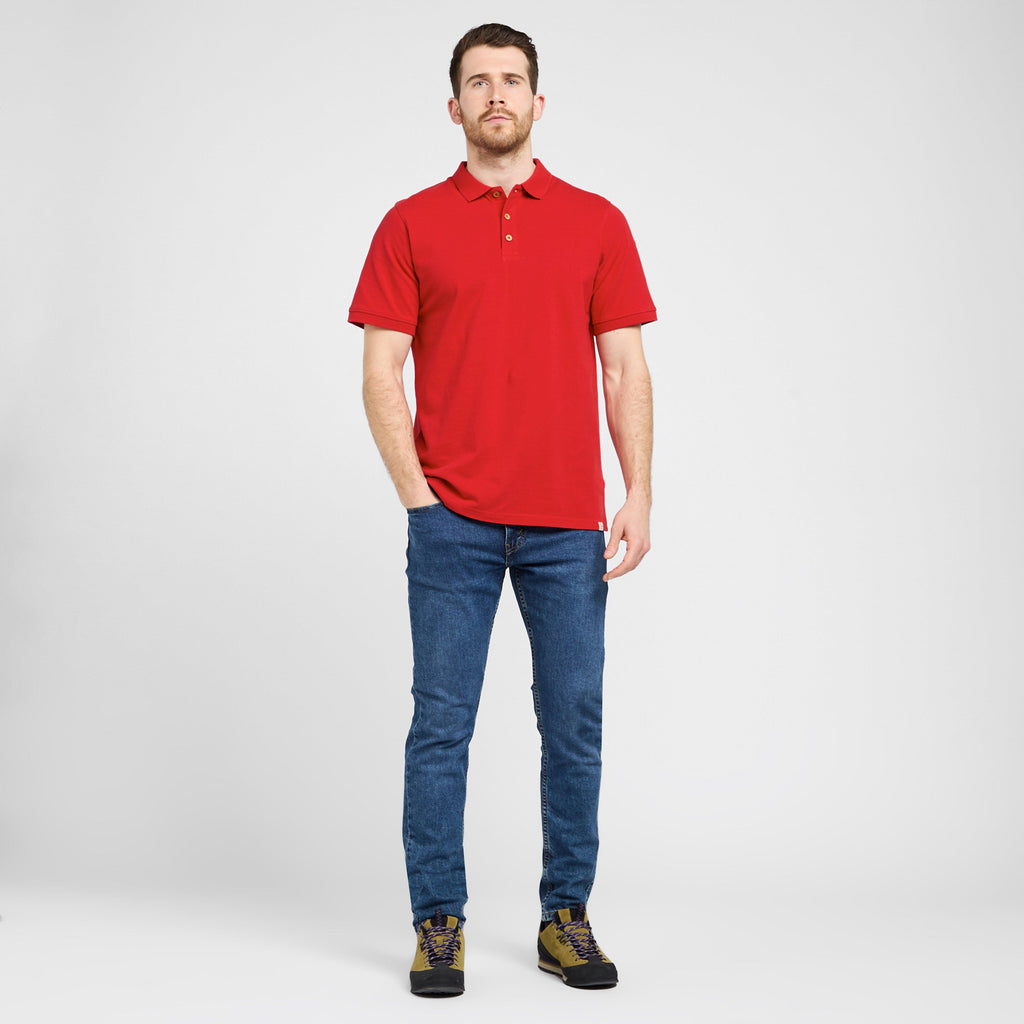 Men’s Washed Polo Shirt