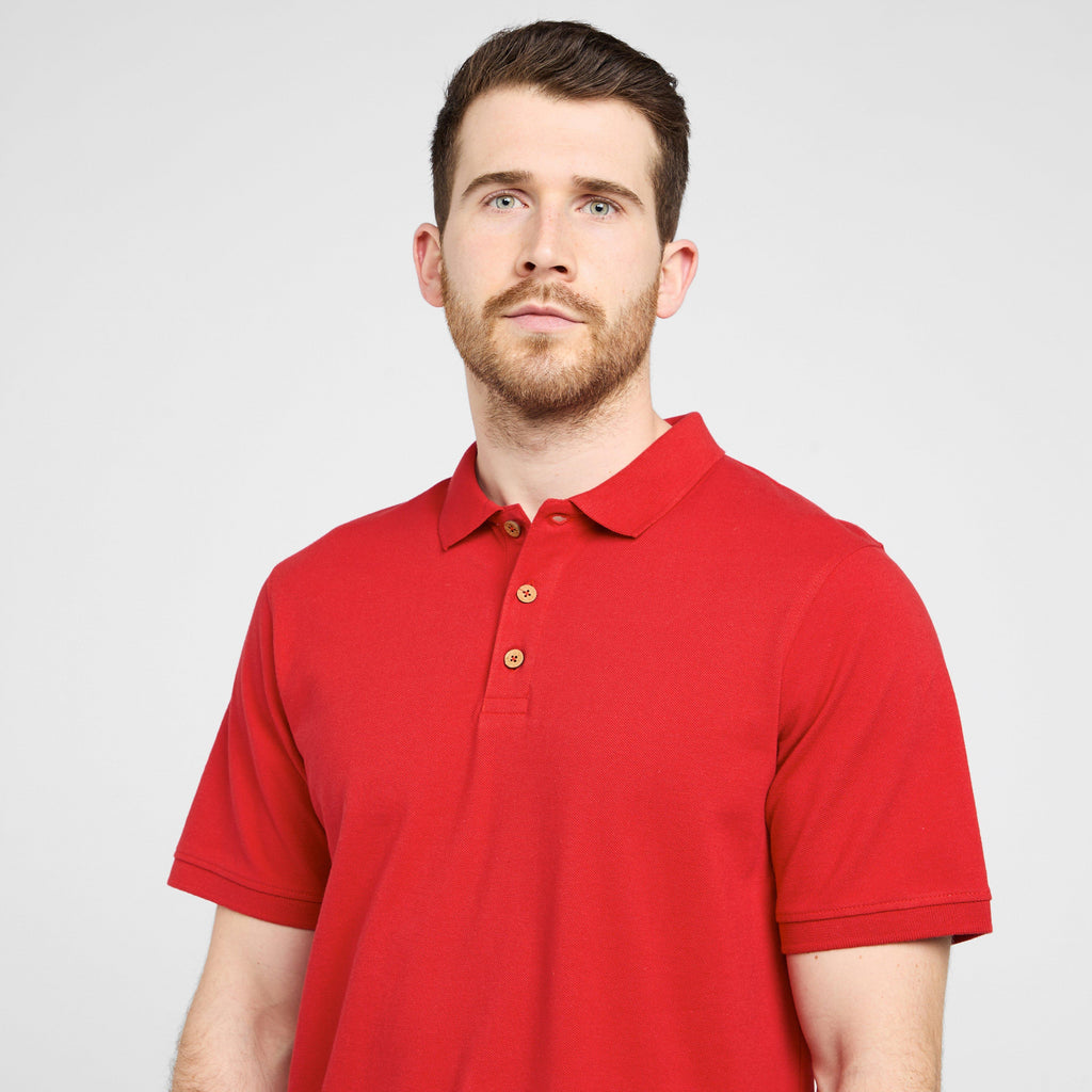 Men’s Washed Polo Shirt