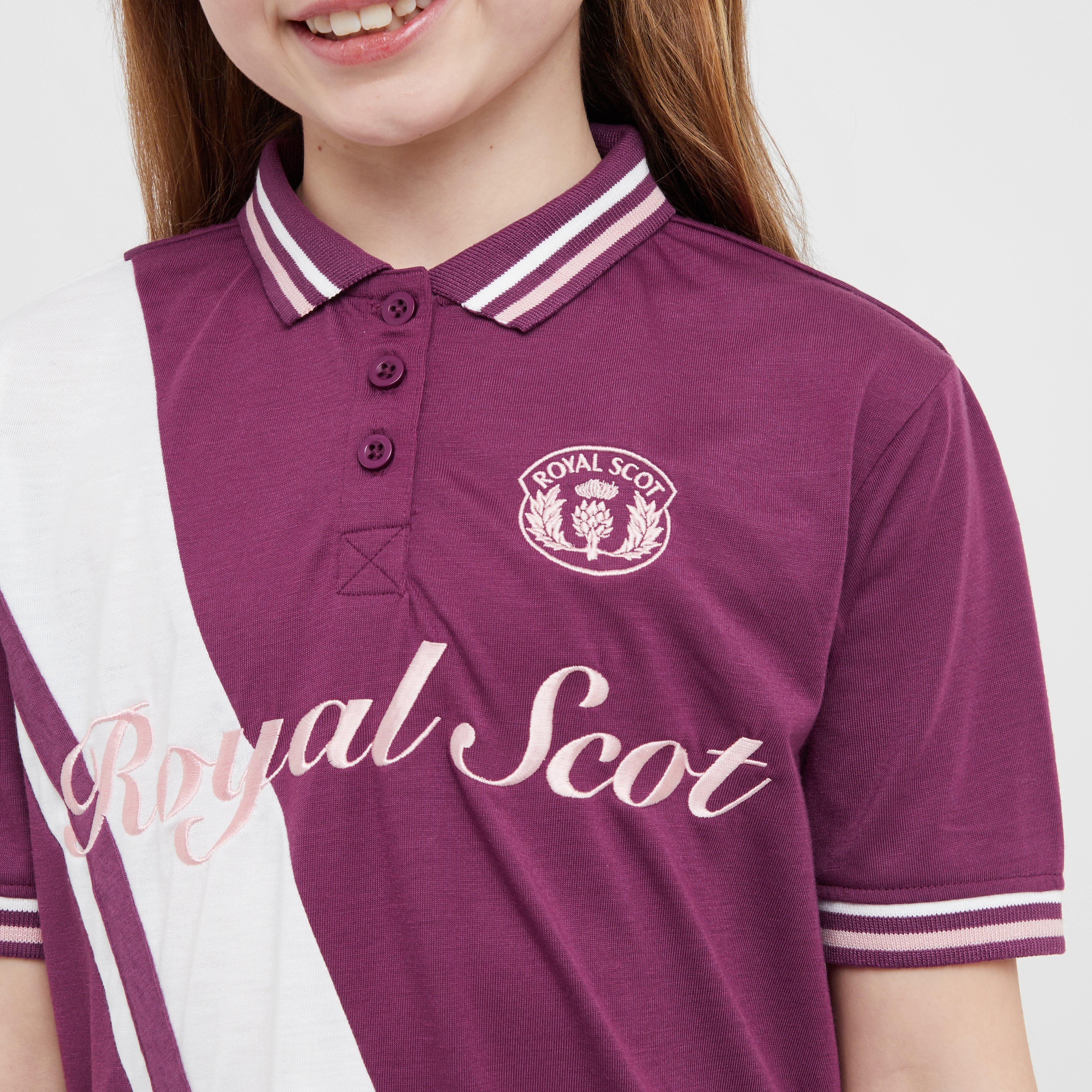 Kids’ Nora Team Polo Top Amaranth