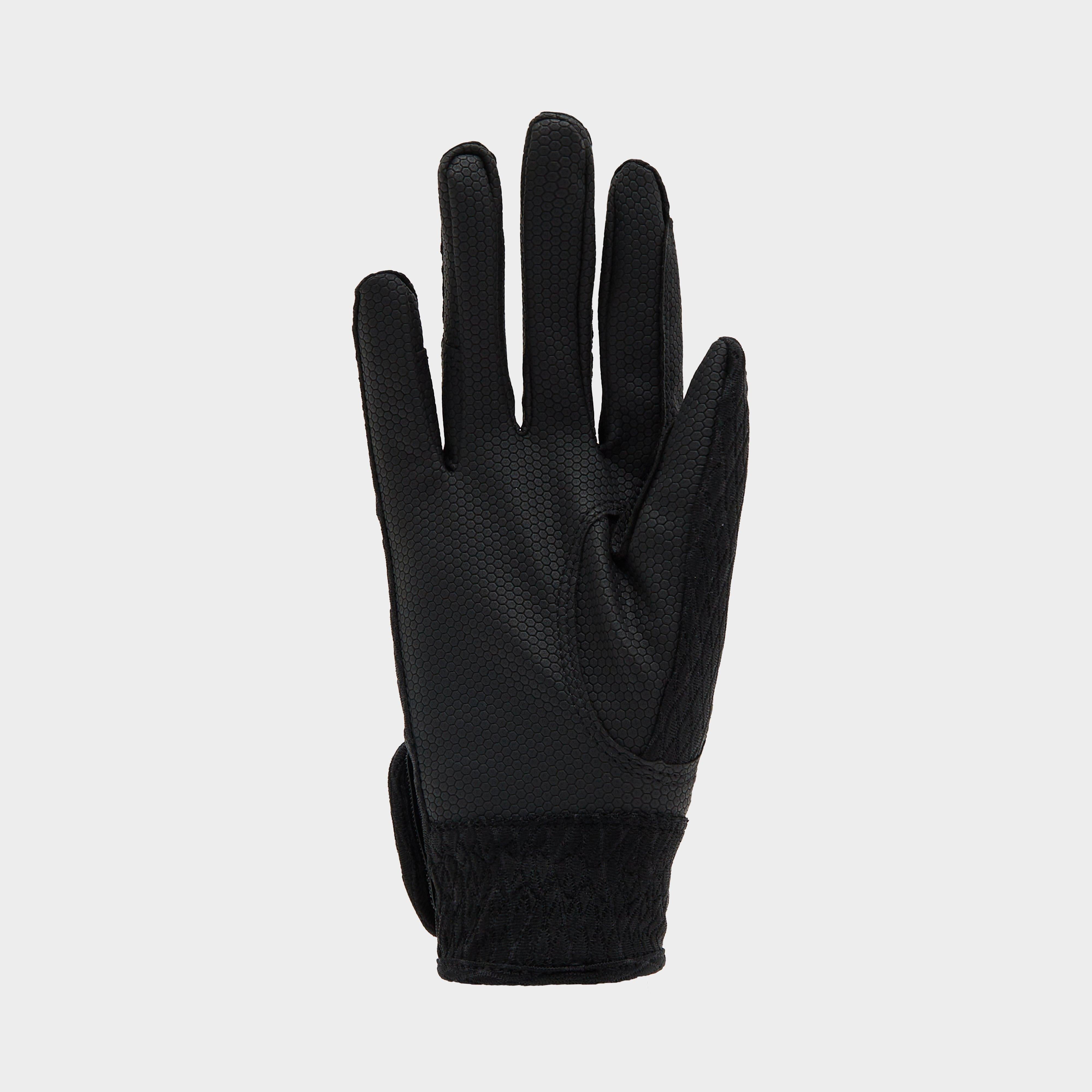 Adult Silicone Riding Gloves Black