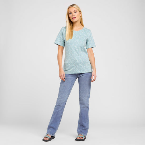 Women’s Short Sleeved Ditsy T-Shirt
