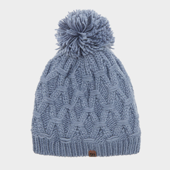 Women's Sapphire Bobble Hat