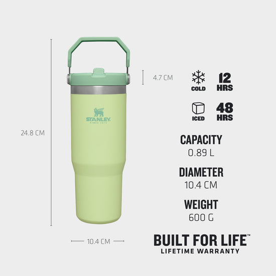 IceFlow™ Flip Straw Tumbler 0.89L