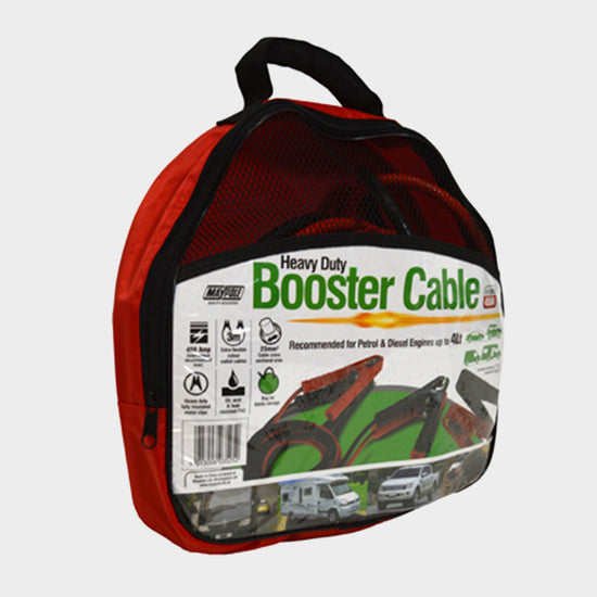 25mm² X 3m Emergency Jump Leads 450A