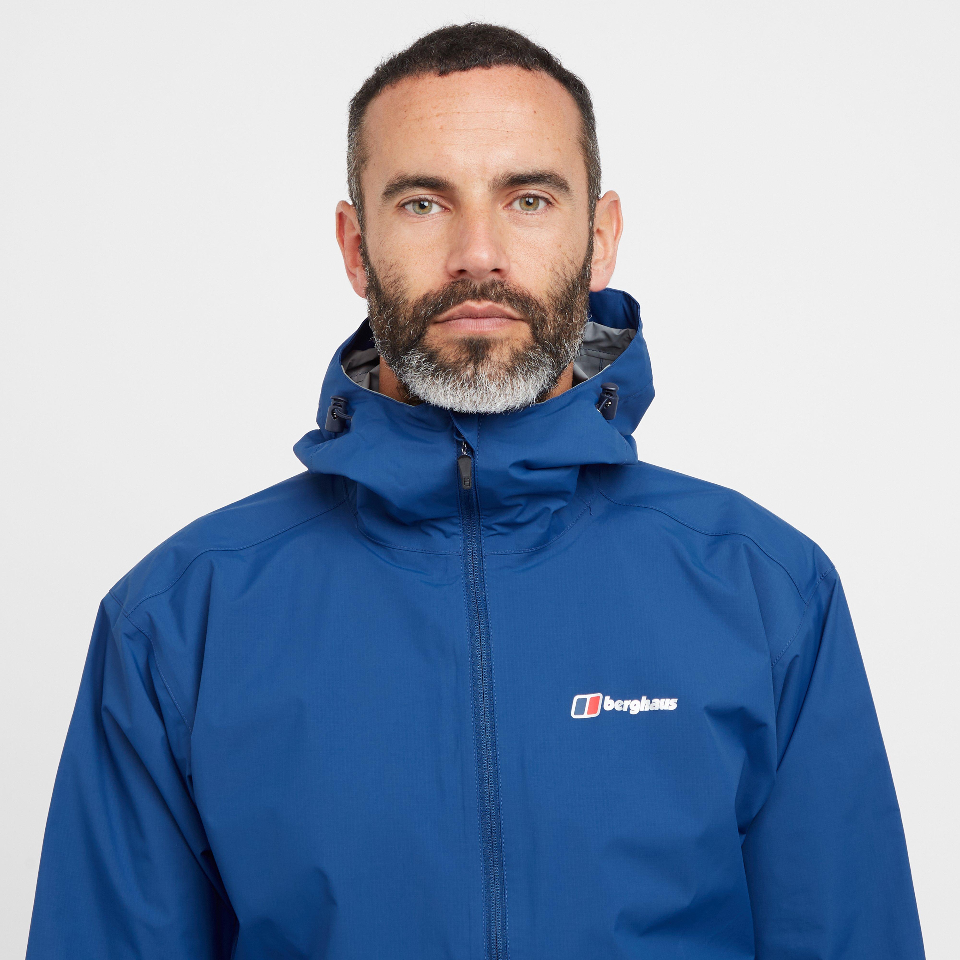 Blue Berghaus Men's Stormcloud Waterproof Jacket – Millets
