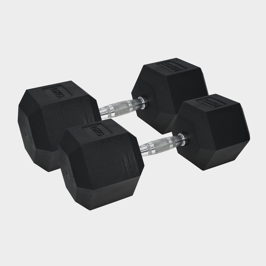 Pro Hex Dumbbells Pair 15kg