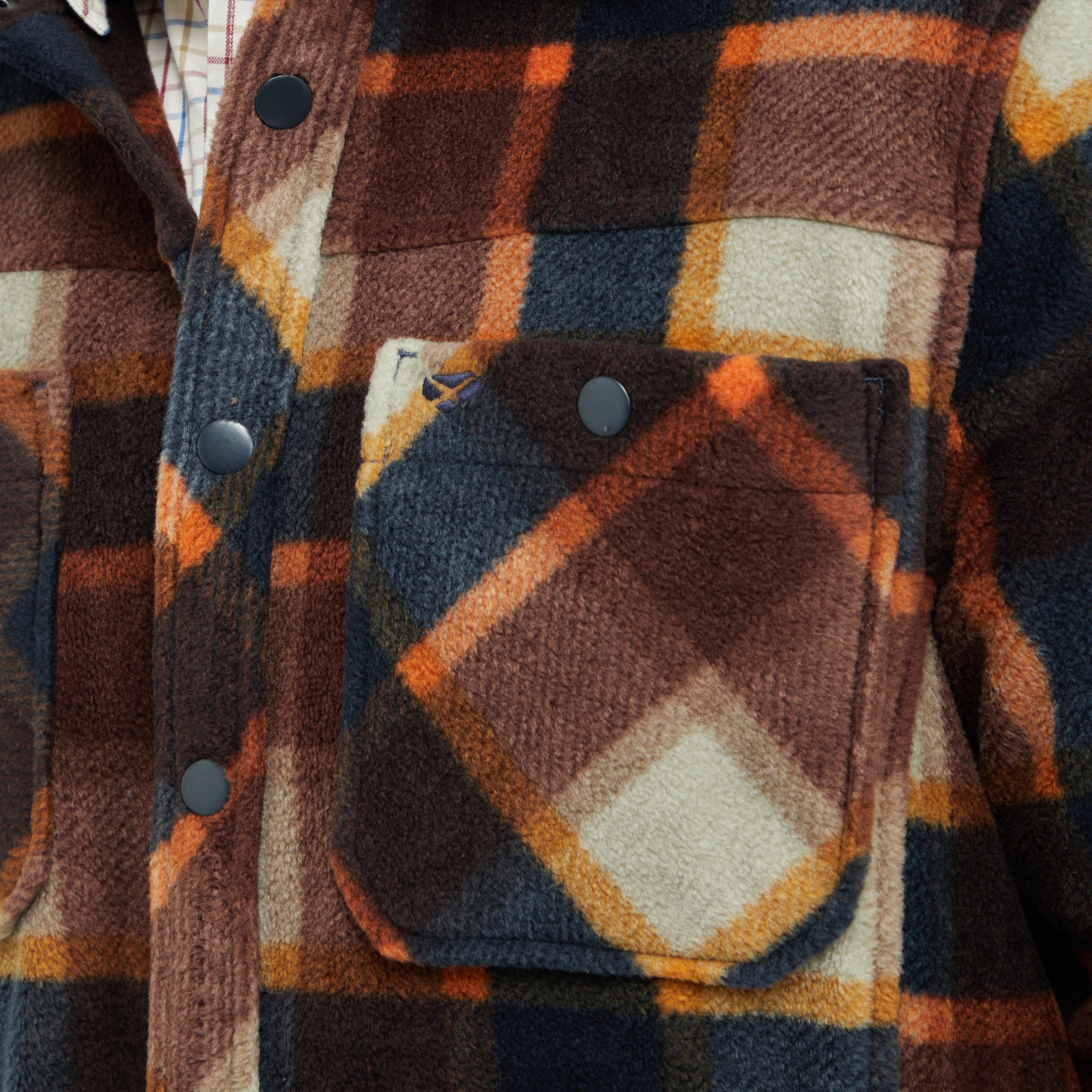 Mens Brucefield Fleece Shacket