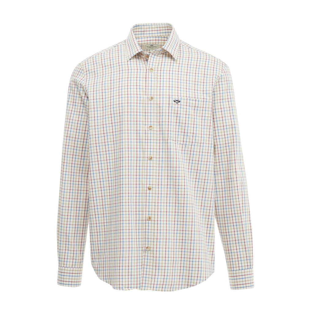 Mens Inverness Cotton Tattersall Shirt