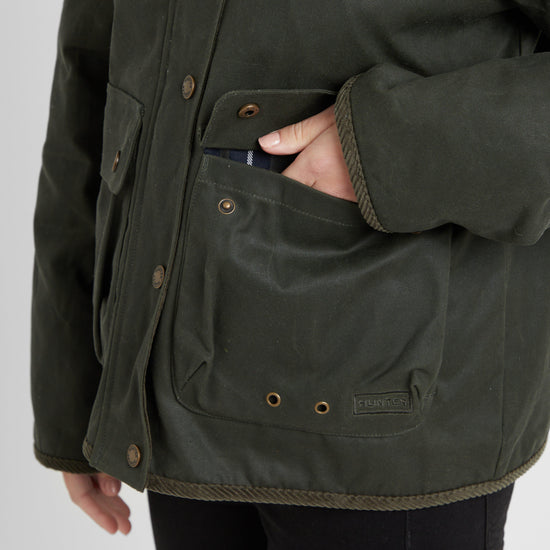 Green Label Women's Glenluce Wax Jacket