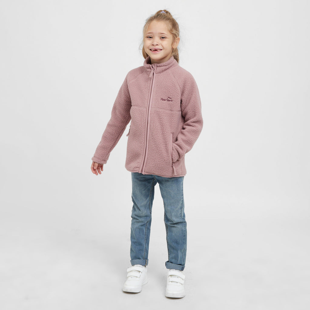Kids’ Full Zip Borg Fleece