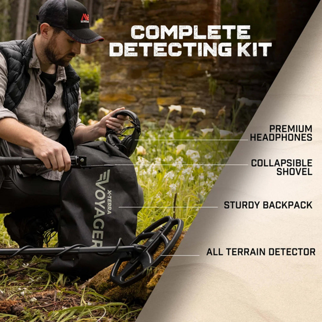 X-Terra Voyager Metal Detecting Starter Kit