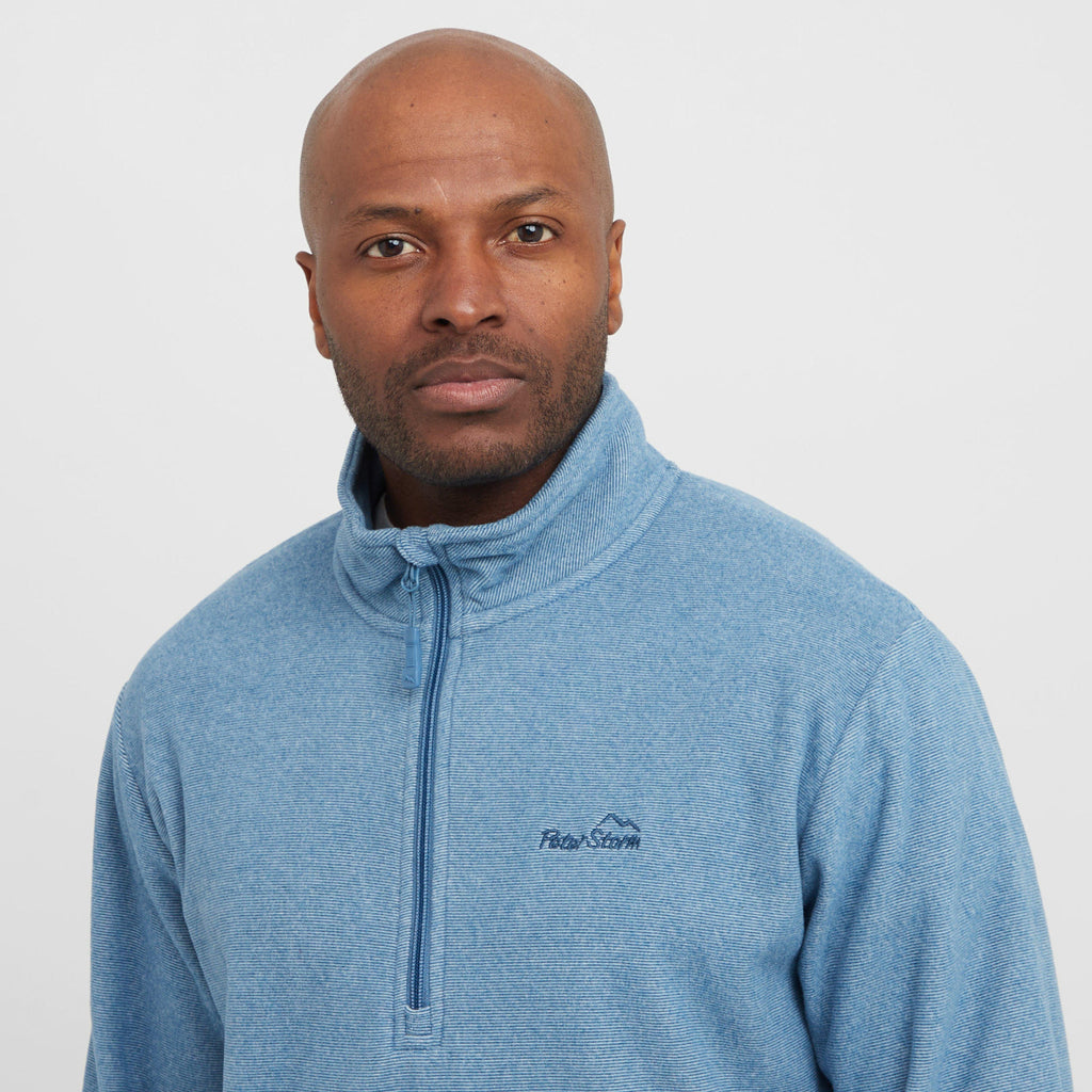 Men’s Bracken Half Zip Stripe Fleece