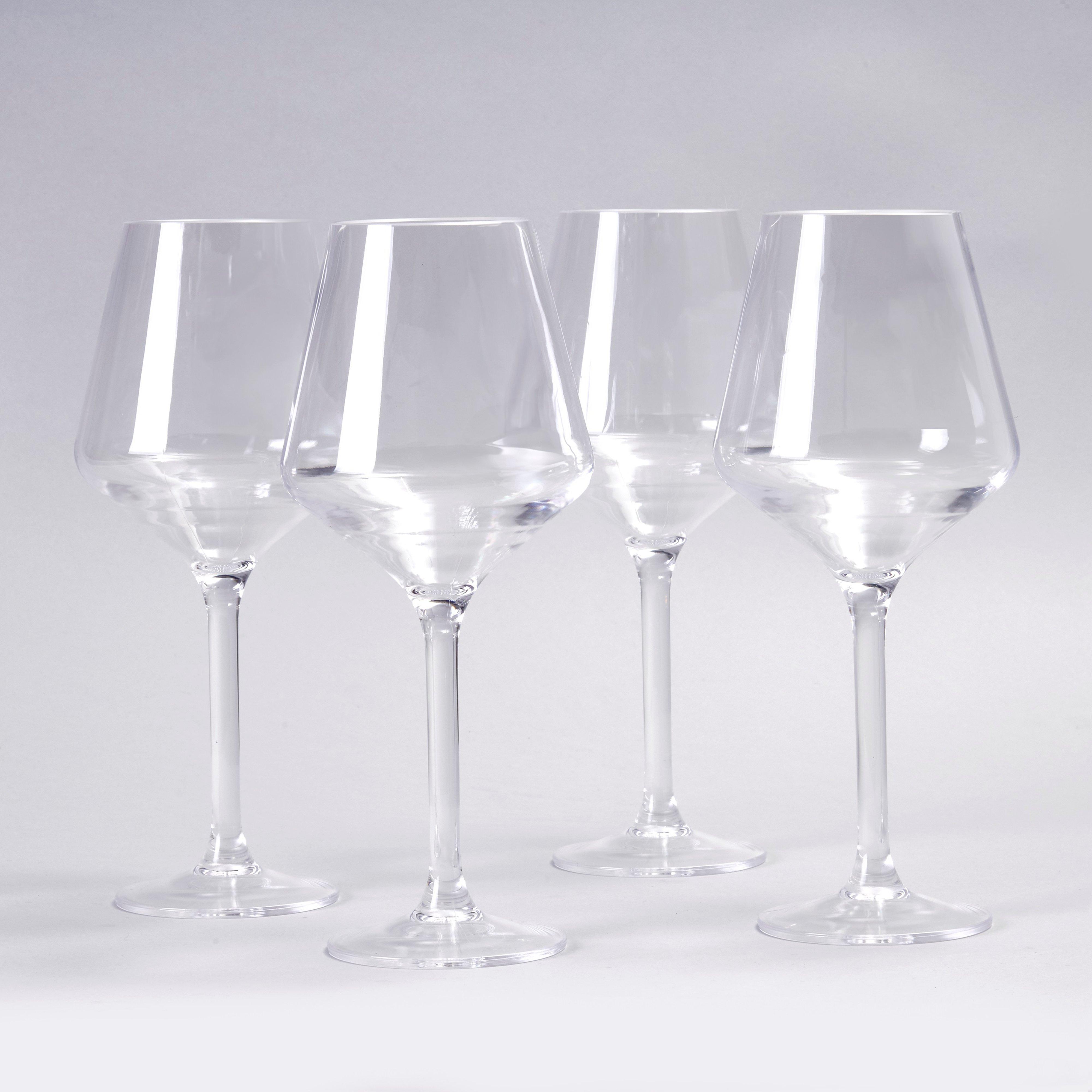 4 Pack Wine Glass Set