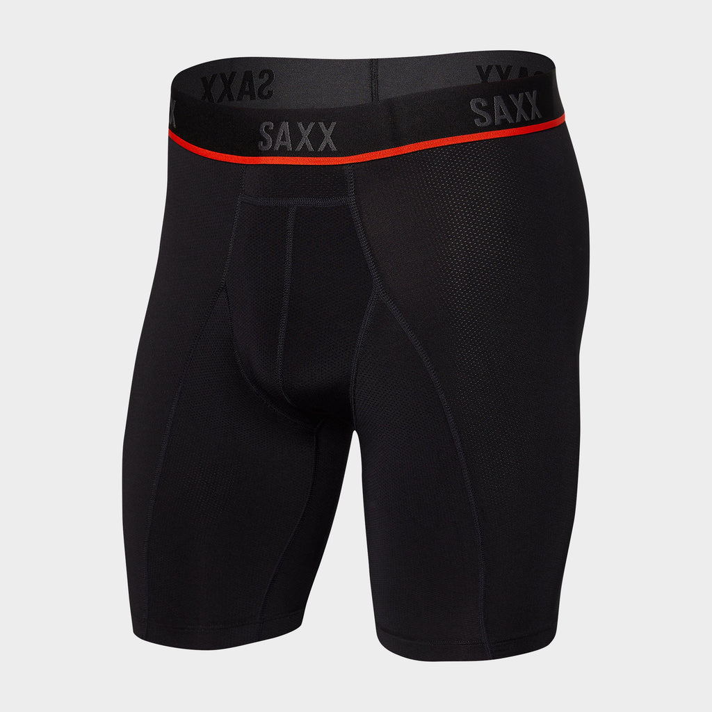 Men’s Kinetic Light-Compression Mesh Long Boxer Briefs
