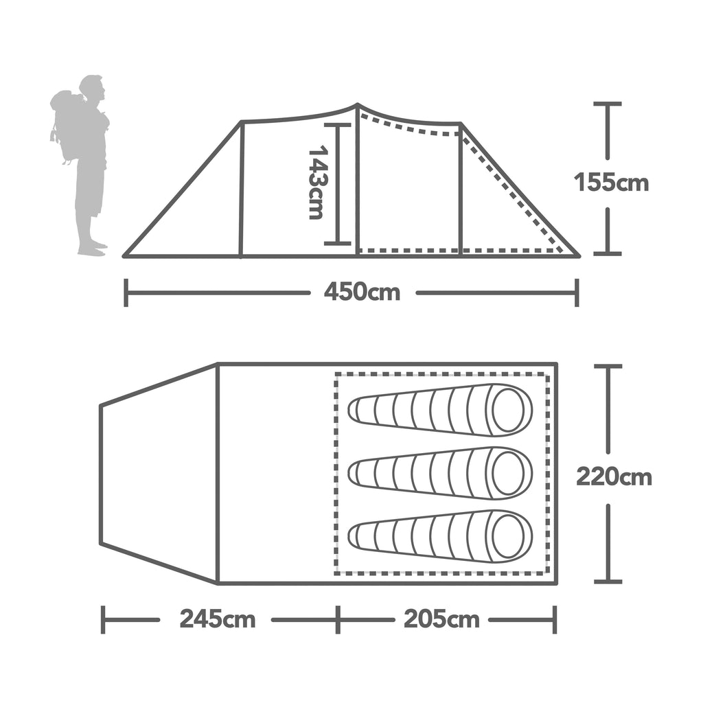 Adhara 300L Nightfall® Tent