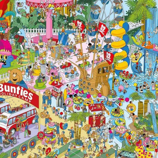 Jokesaws: Trouble in Paradise 1000 Piece Jigsaw Puzzle