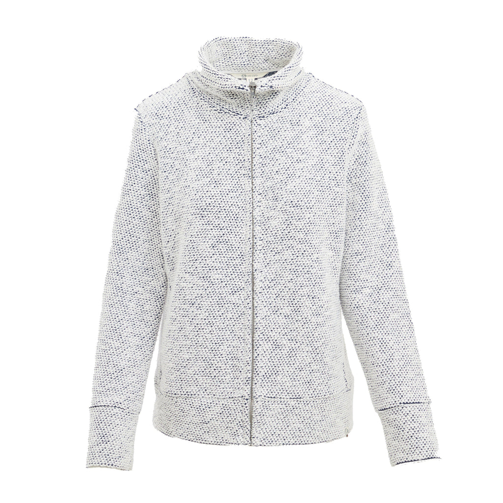 Women's Textured Full Zip Fleece