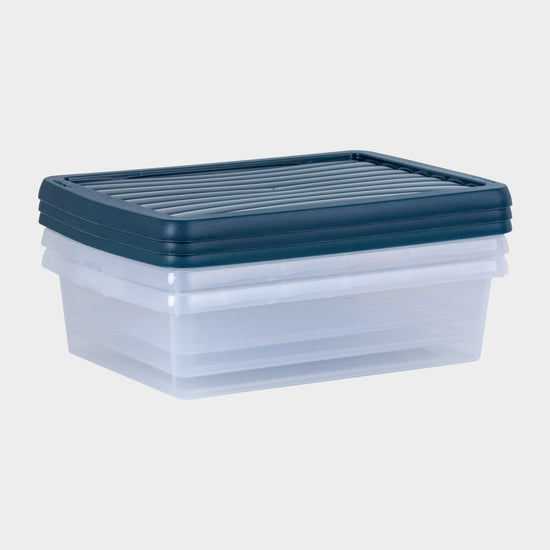 Box with Lid 16 Litre 2 Pack