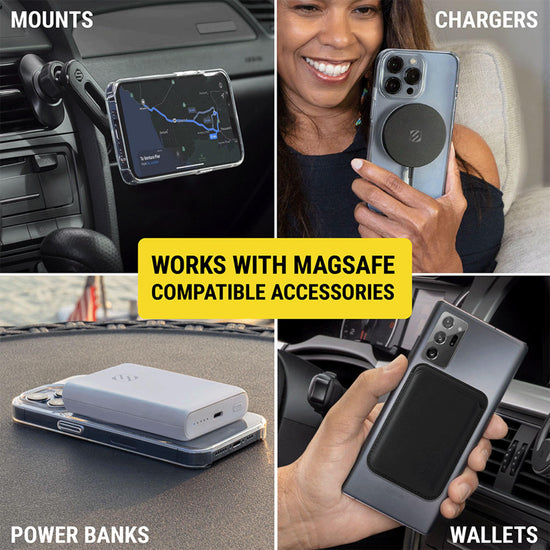 Magic Ring Adhesive MagSafe Compatible Magnetic Adaptor 2 Pack