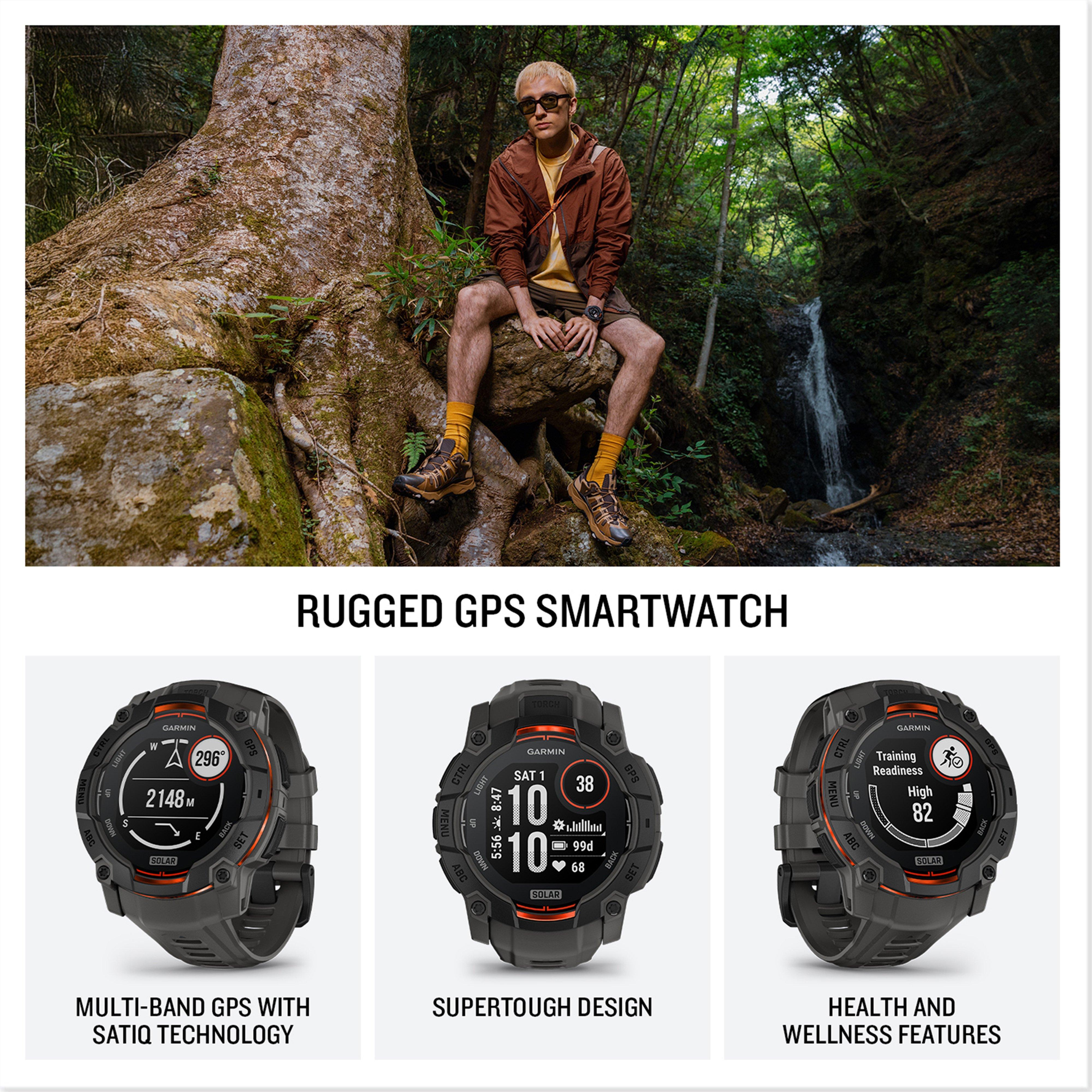 Instinct® 3 Solar 50mm Multi-Sport Smartwatch