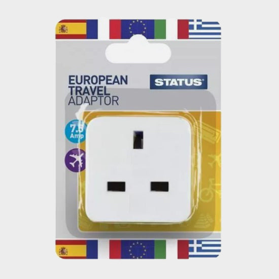 UK To European Plug Travel Adaptor
