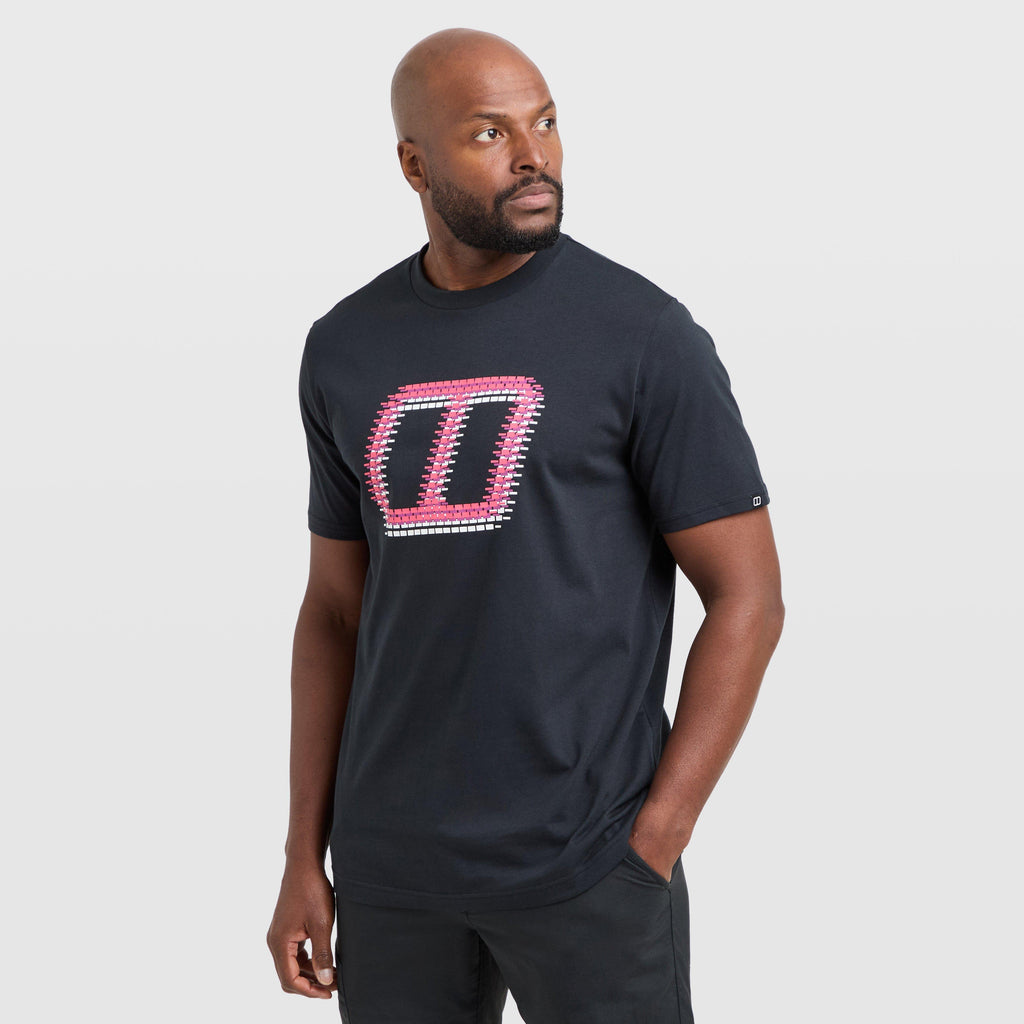 Men's Glitched Blocks Tee