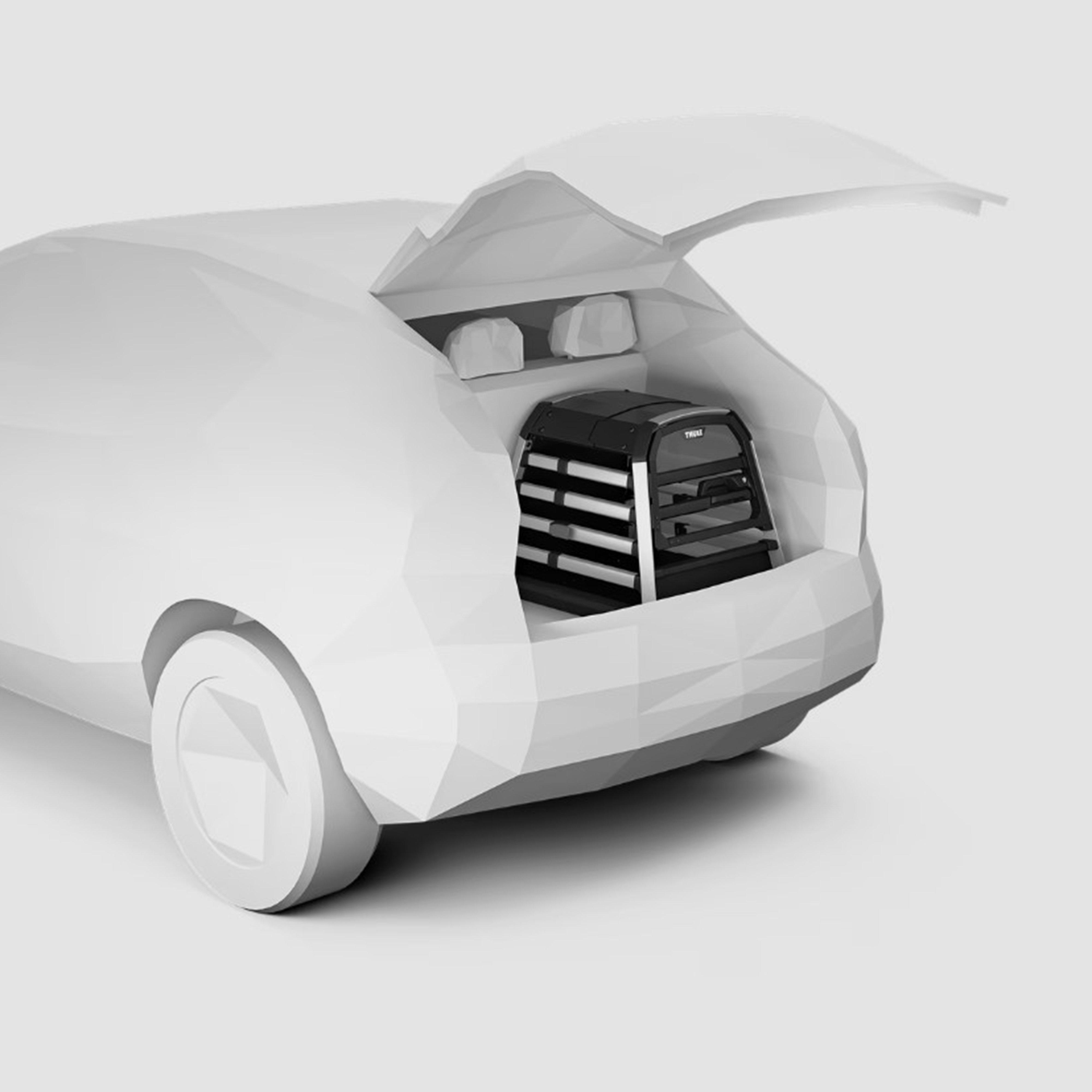 Allax Threshold Compatible Dog Car Crate S