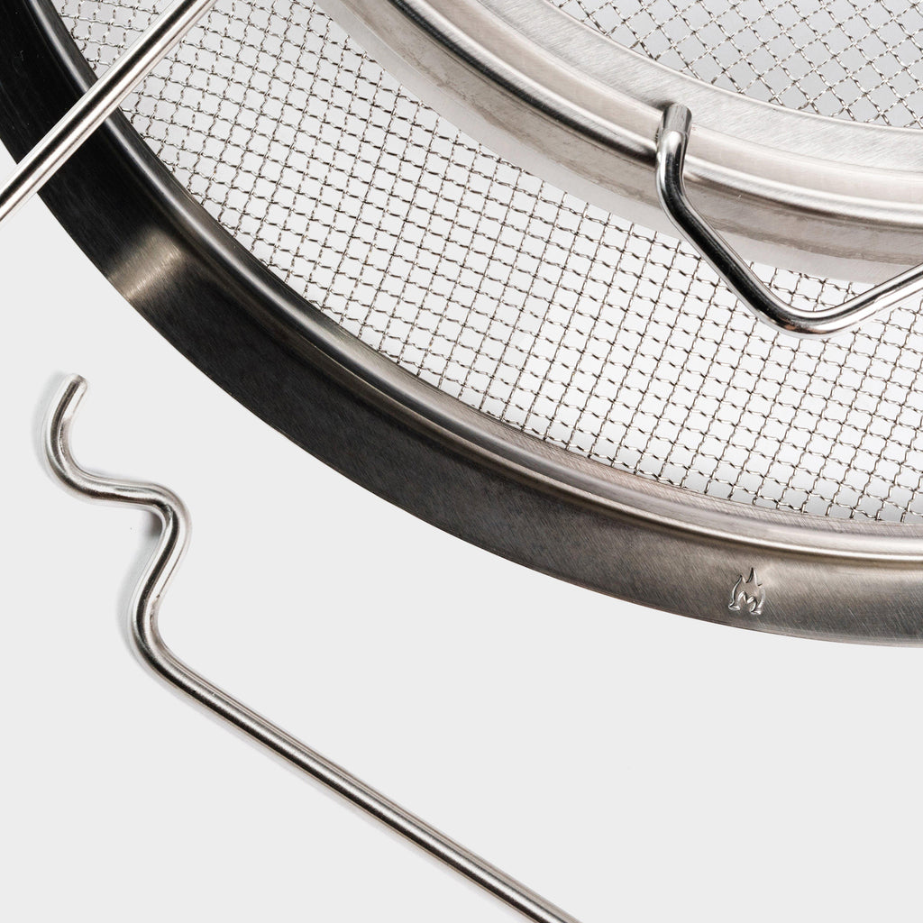 Firepit Spark Screen Shield