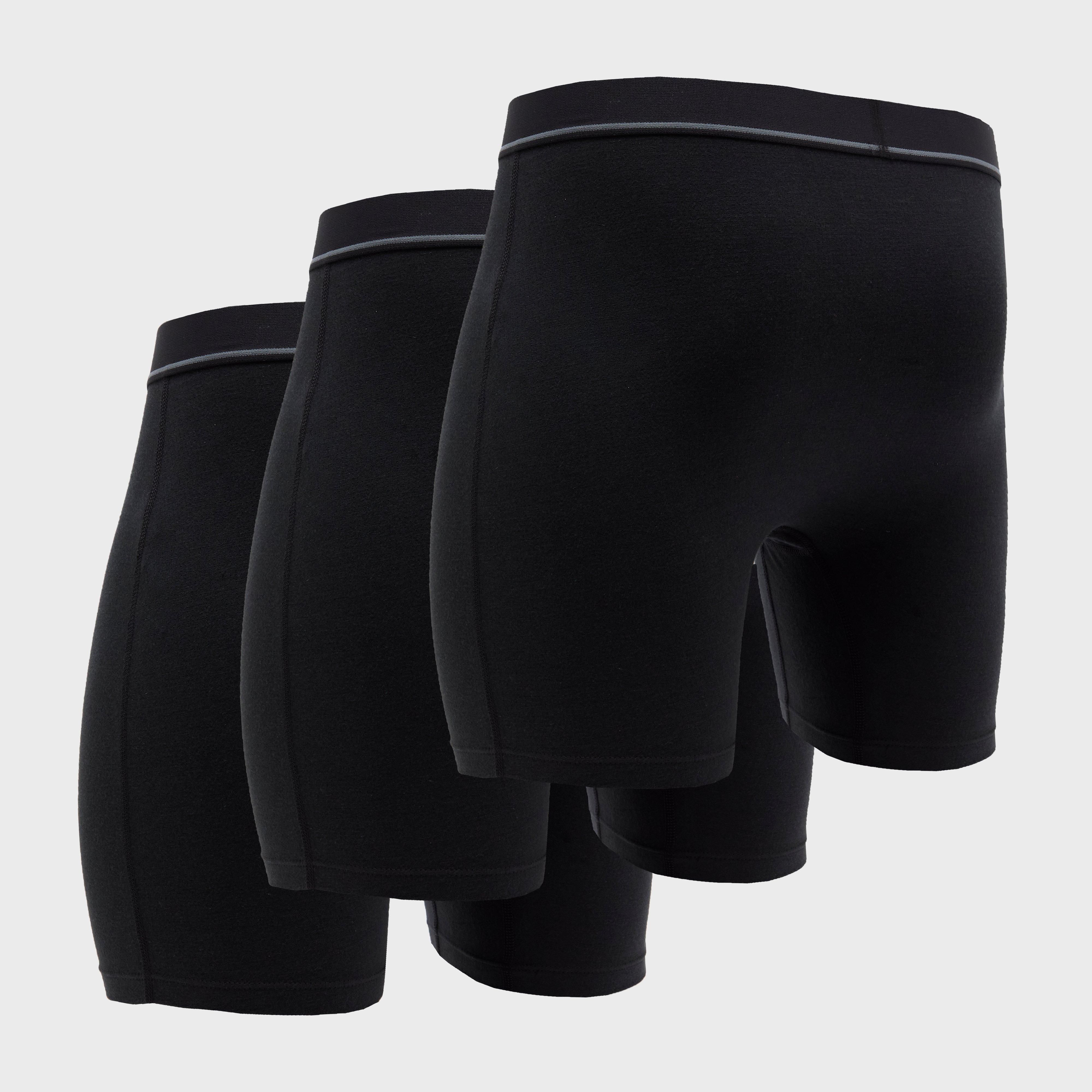 Men’s Essential Cotton Boxer Brief Fly 3 Pack