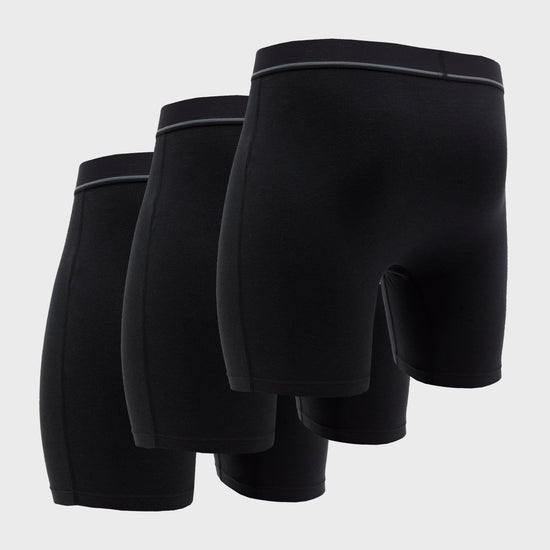 Men’s Essential Cotton Boxer Brief Fly 3 Pack