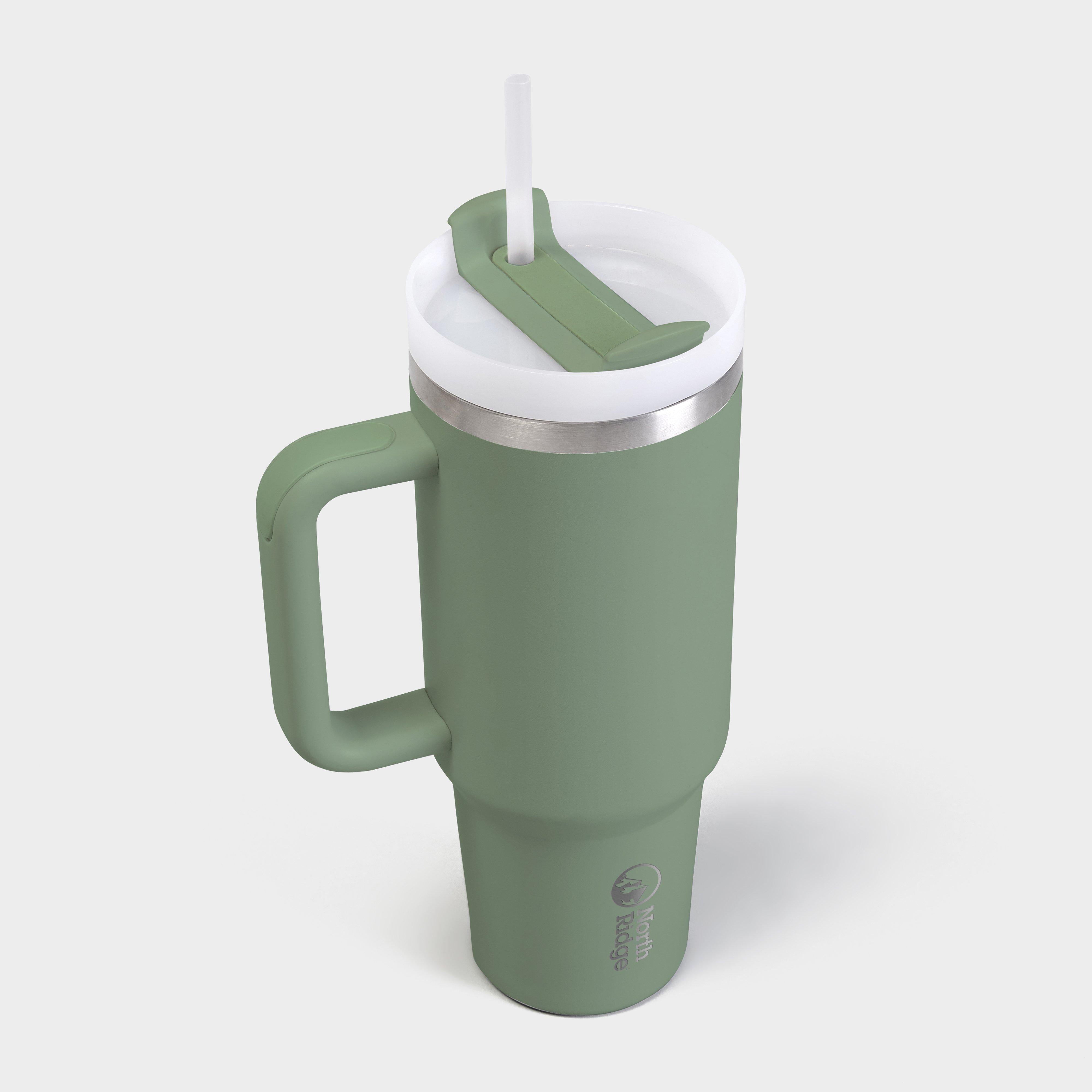 Cactus Duo Flow Tumbler with Straw 1.2L