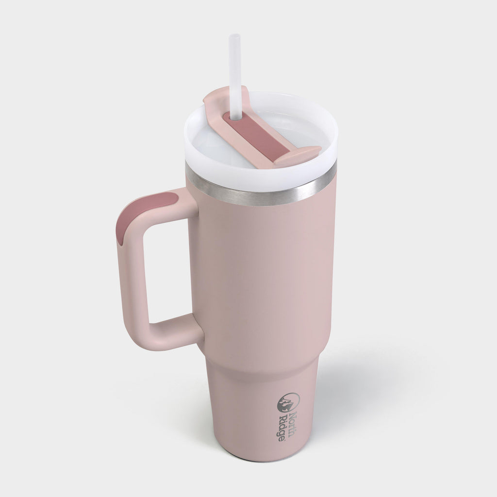 Cactus Duo Flow Tumbler with Straw 1.2L