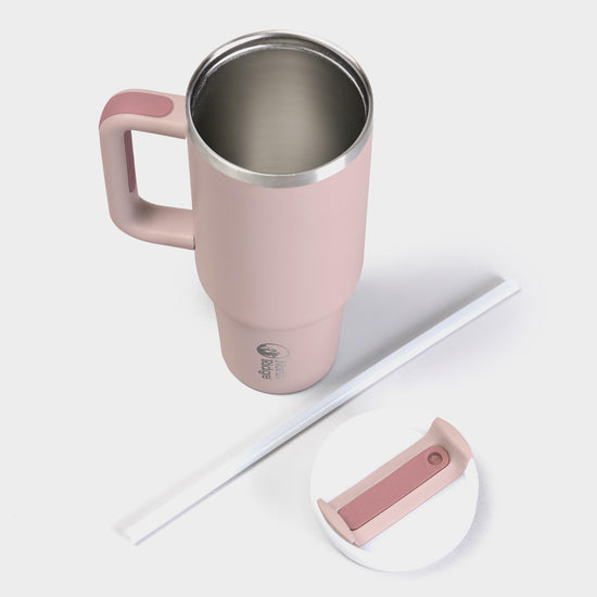 Cactus Duo Flow Tumbler with Straw 1.2L