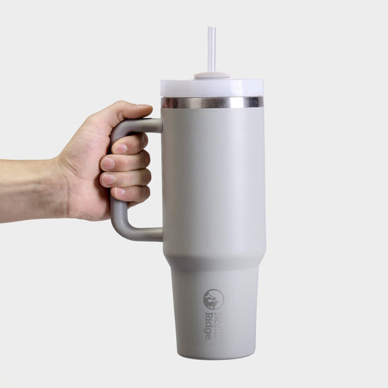 Cactus Duo Flow Tumbler with Straw 1.2L