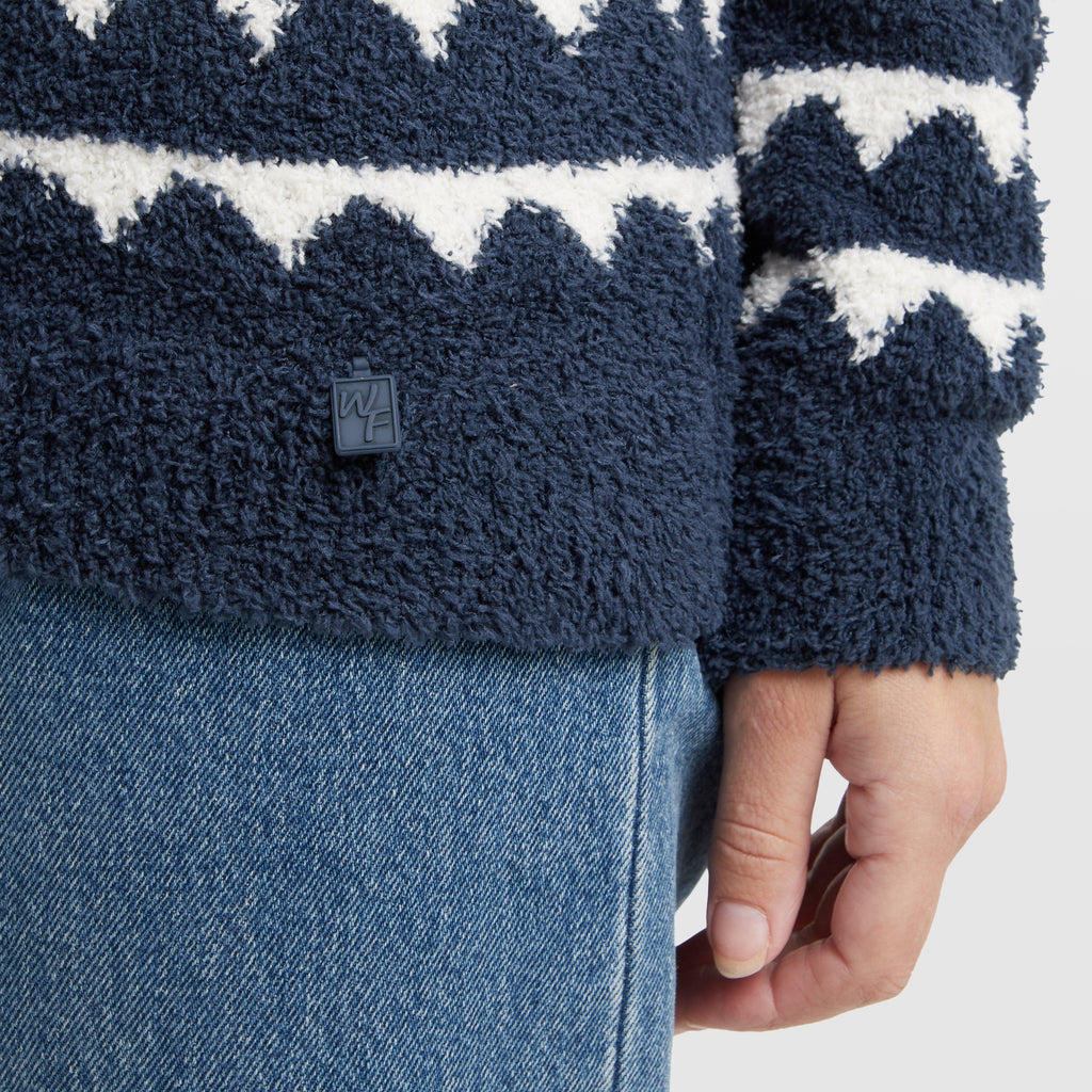 Women's Tyla Cosy Knit Scalloped Jumper