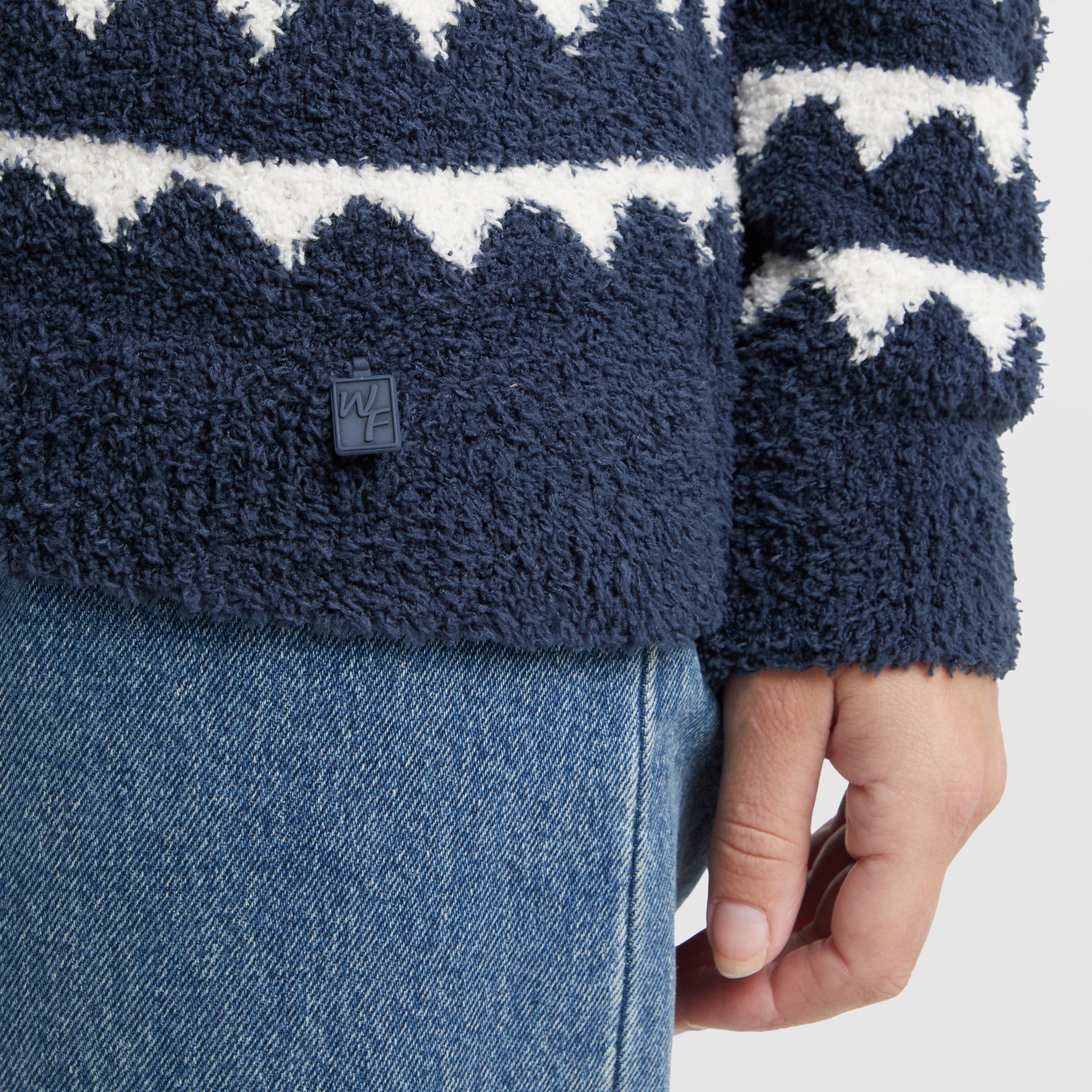 Women's Tyla Cosy Knit Scalloped Jumper