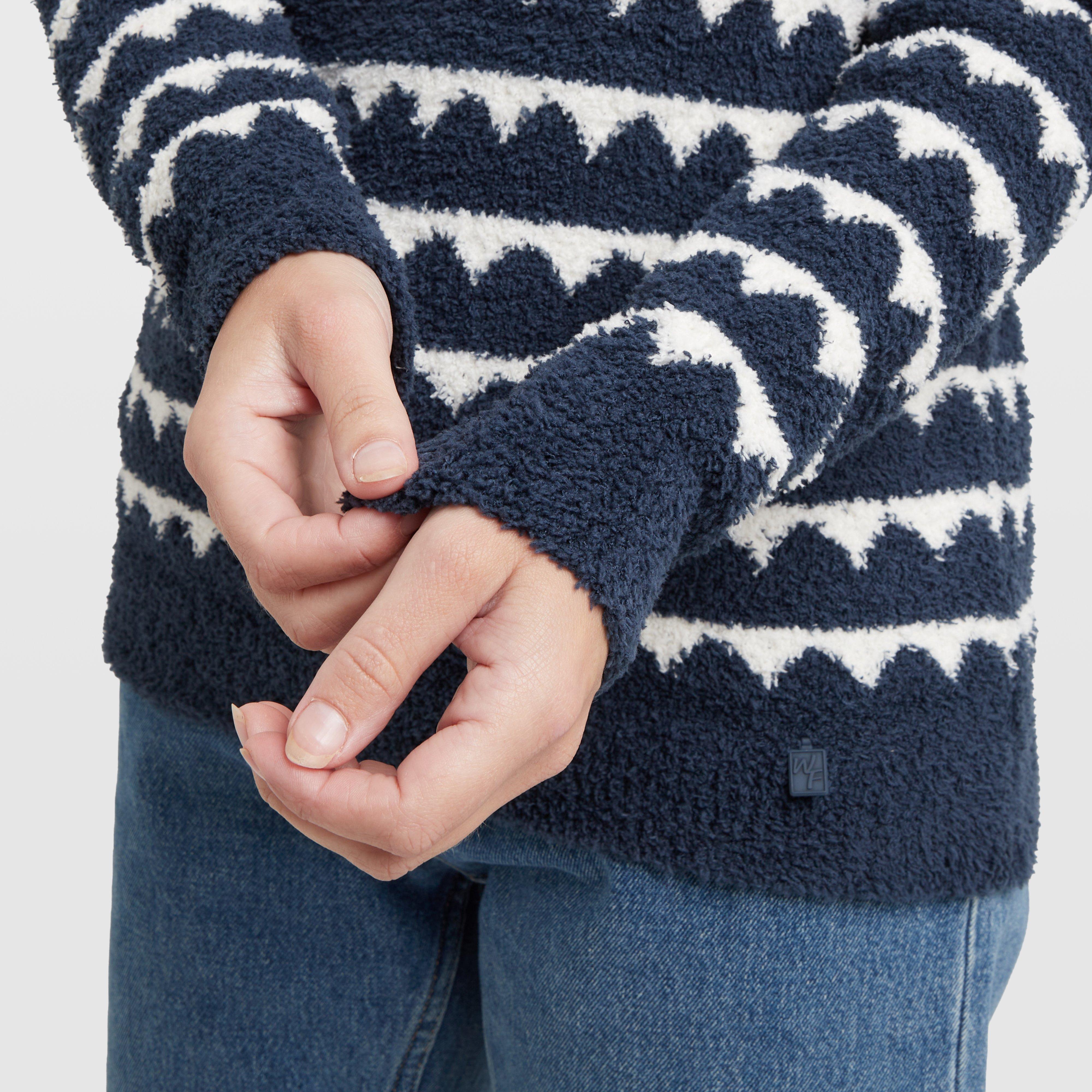Women's Tyla Cosy Knit Scalloped Jumper