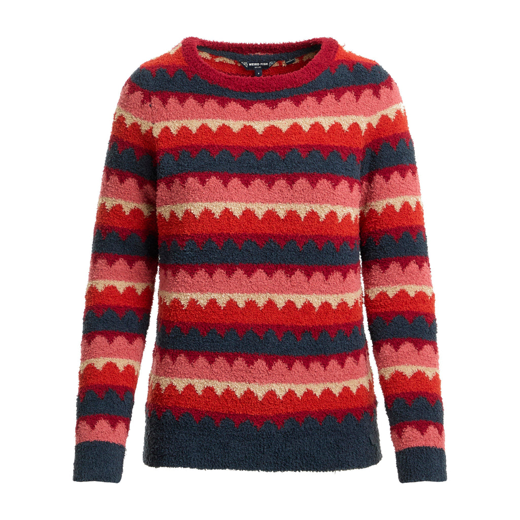 Women's Tyla Cosy Knit Scalloped Jumper