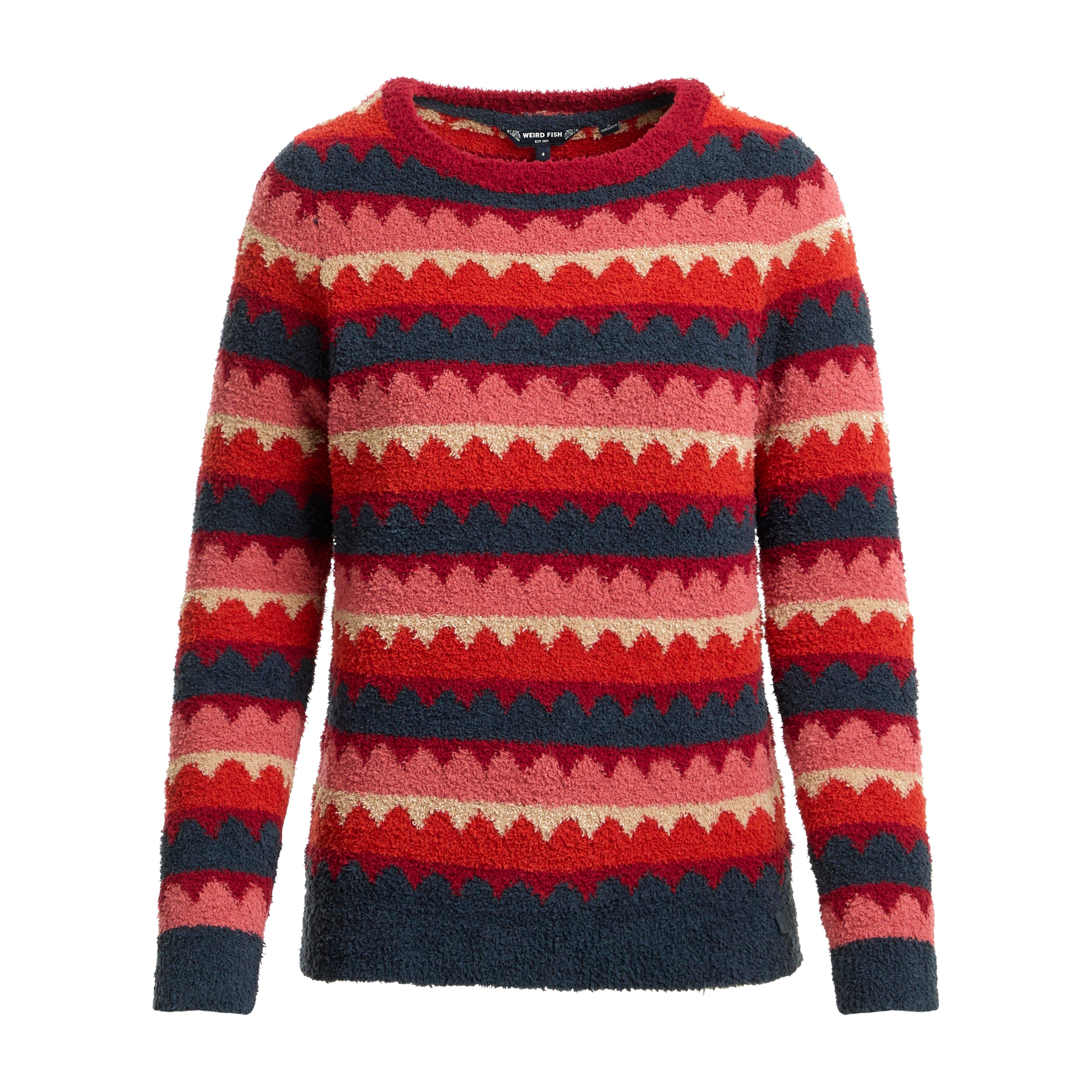 Women's Tyla Cosy Knit Scalloped Jumper