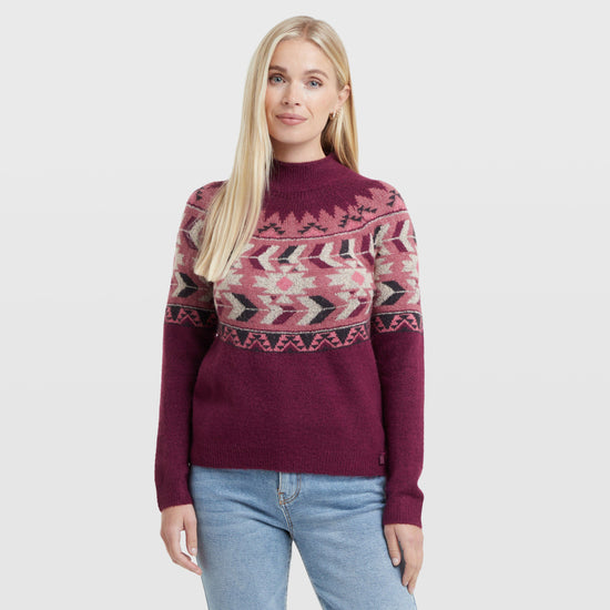 Women's Arelia Ikat Knitted Jumper